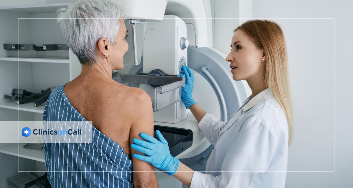 Маммография при раке груди